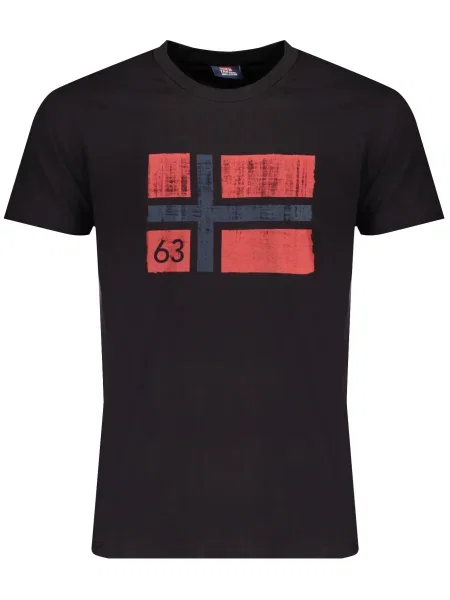 Tricou Norway 1963 scurt negru