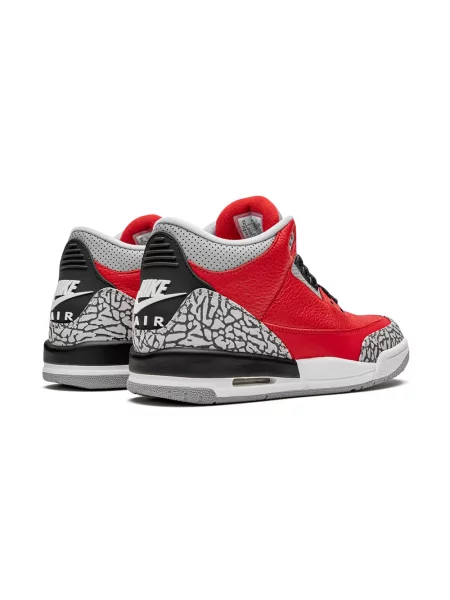 Sneakersy dziecięce Jordan 3 Retro czerwone
