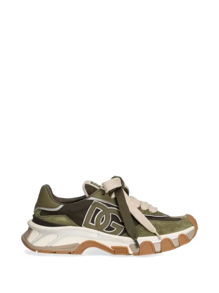 Material textil sneakerși Dolce & Gabbana verde