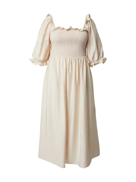 CITA MAASS Rochie de vară Ruffle dress crem