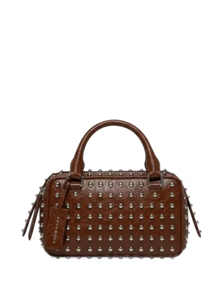 Geantă shopper John Richmond din piele maro
