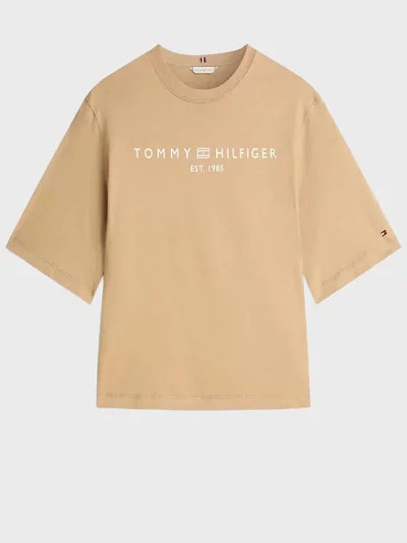 Футболка Tommy Hilfiger бежева