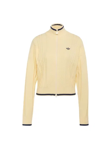 ADIDAS ORIGINALS Kardigan Firebird mornarsko / svijetložuta plava