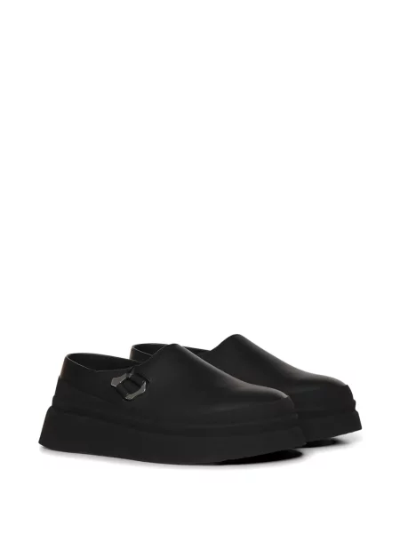 Pantofi loafer Heliot Emil cu platformă cu autograf negru