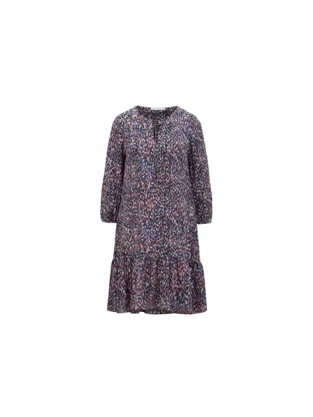 Sukienka Hugo Boss fioletowa