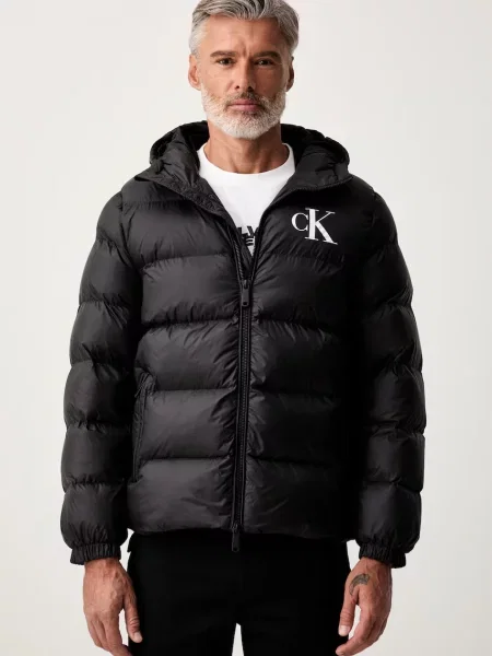 Calvin Klein Jeans Geacă de iarnă negru