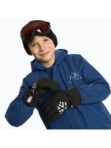 KADVA Mountain Flow gyerek kesztyű fekete. Méret: L-XL fekete