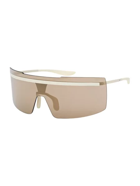 Nike okulary przeciwsłoneczne ECHO SHIELD beżowe