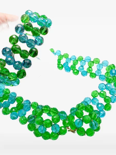 Колан Jennifer Gibson Jewellery зелено