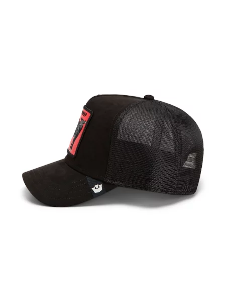 Goorin Bros czapka z daszkiem trucker Pecora Nera Rossa czarna