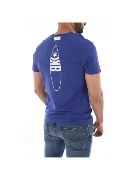 Koszulka Bikkembergs niebieska