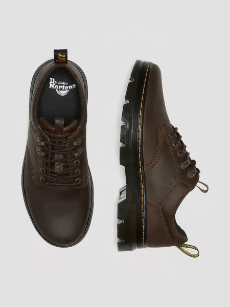 Bőr félcipo Dr. Martens barna