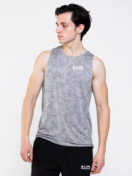 Neverover Tricou funcțional AeroKnit' gri