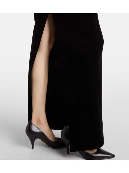 Rochie Roland Mouret de catifea negru