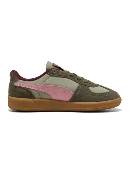 Sneakersy Puma zamszowe zielone