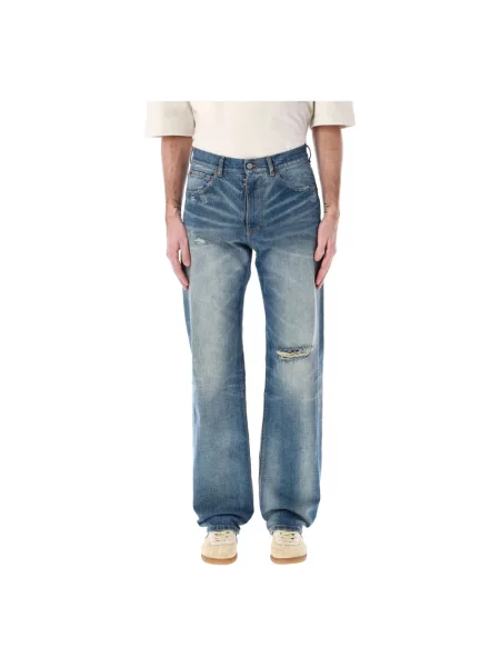 Jeansy Mm6 Maison Margiela niebieskie