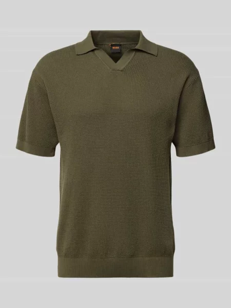 BOSS Orange polo Kocello zielona
