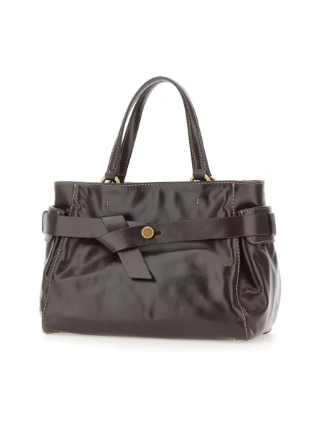 Shopperka Gianni Chiarini skórzana brązowa