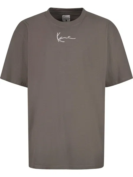 Karl Kani Tricou Essential gri metalic alb