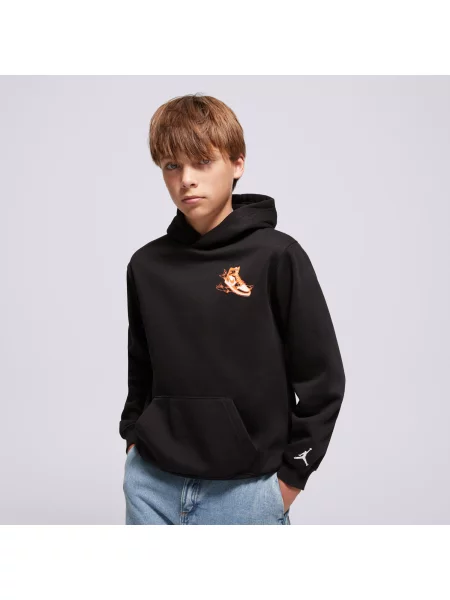 Jordan Bluza Z Kapturem Jdb Air Jordan Has Landed Po Boy czarna