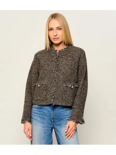 Weekend MaxMara De lână geacă Wkdvento maro