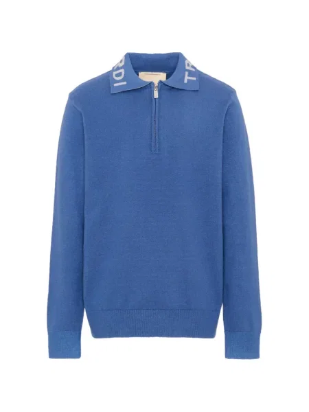 Koszulka polo dziecięca Trussardi niebieska