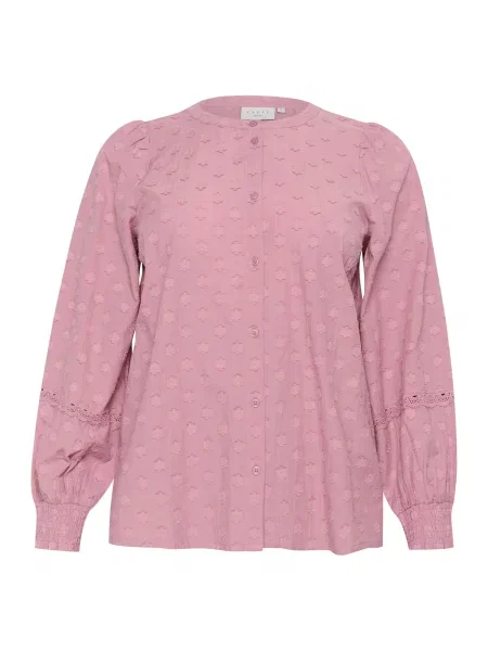 KAFFE CURVE Blúzka Loulou staroružová