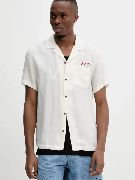 Сорочка Superdry regular бежевий