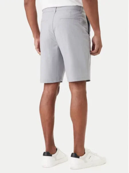 Šortky z materiálu Calvin Klein šedé