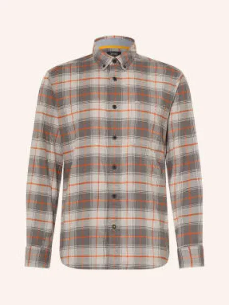Camel Active Košile Regular Fit / tmavě / oranžová šedá