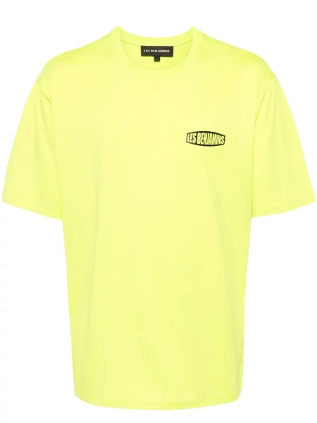 Tricou grafic Les Benjamins cu imagine verde