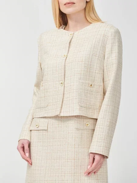 Жакет KOCCA кремовий бавовна/віскоза