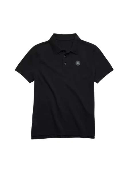 Koszulka polo Canada Goose czarna
