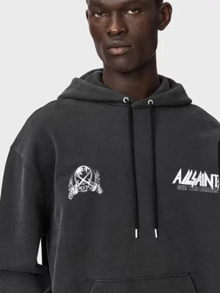 Худі Allsaints чорне