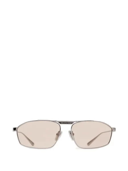 Ochelari de soare Balenciaga Eyewear cu imprimeu geometric argintiu