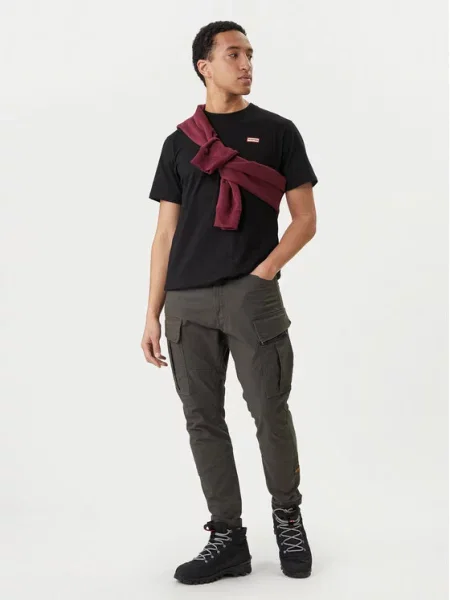 Hunter Majica Essentials črna