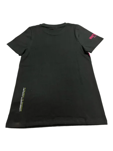 Tricou Who's Who cu imagine negru