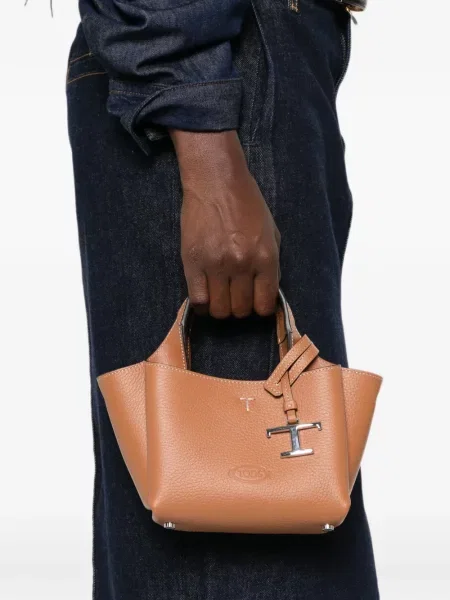 Geantă shopper Tod's maro