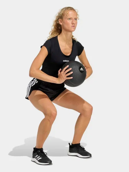 ADIDAS PERFORMANCE Tricou funcțional HYG negru alb