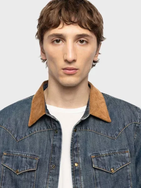 Рубашка Zadig&voltaire синяя