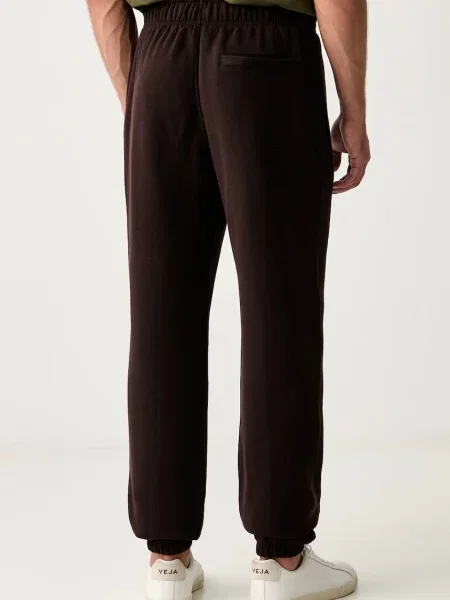 Tommy Hilfiger Spodnie dresowe Essential ciemny brązowy