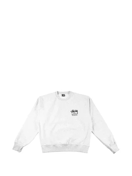 Hanorac Stüssy cu imagine gri