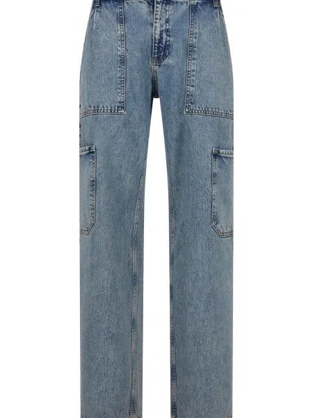 2Y Studios Pantaloni eleganți Tali denim albastru