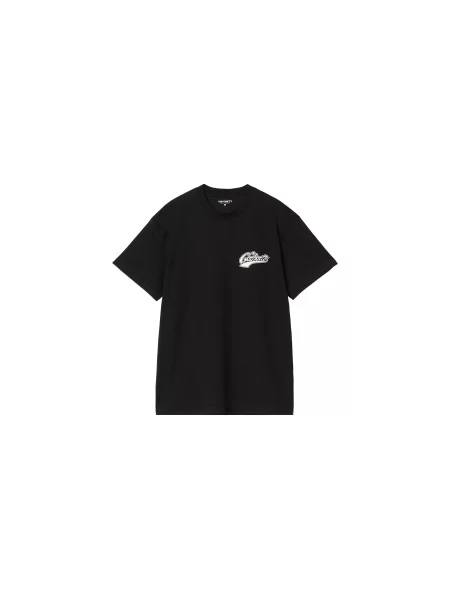 Carhartt WIP S/S Logo T-Shirt Mężczyźni Koszulki Carhartt WIP Size: L czarny