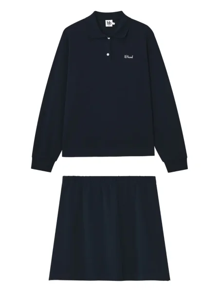 Haftowana spódnica B+ab niebieska