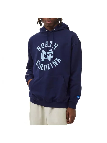 Bluza z kapturem do koszykówki Mitchell & Ness Univ. Of North Carolina niebieska