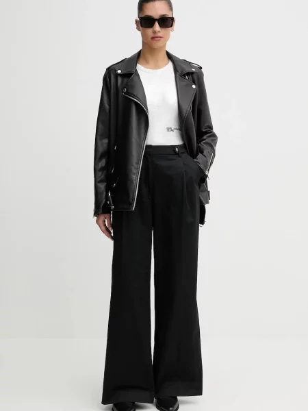Top Karl Lagerfeld Jeans srebrny