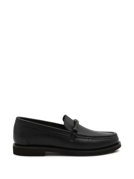 Pantofi loafer Brunello Cucinelli din piele negru