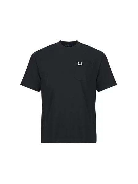 Majica Fred Perry s kratkimi rokavi črna