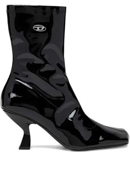 Боти до глезена Diesel с кехлибар черно